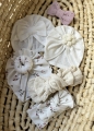 Zestaw turbanów i opasek dla dziewczynki newborn2