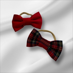 Zestaw opasek świątecznych dla noworodka Santa1