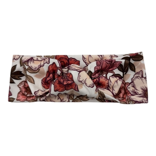 Kwiaty w stylu boho opaska pin up dla dziewczynki