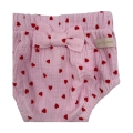 Bloomersy w serduszka na lato babygirl