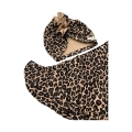 Jesienny zestaw turban + chusta pantera