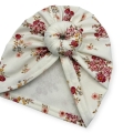 Wiosenne kwiaty turban czapka dla dziewczynki