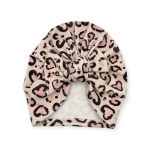 Wyjątkowy turban na wiosnę dla dziewczynki retro serca