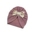 Turban kwiatowa kokarda pustynny róż