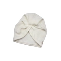 Nowy model turban twist śmietankowa biel