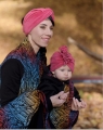 Zestaw mama + córka w kolorze fuksja