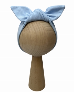 Wiosna/ lato opaska pin up dla dziewczynki błękitna