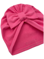 Turban kokarda dla dziewczynki różowy