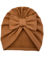 Turban kokarda babygirl karmel