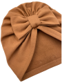 Turban kokarda babygirl karmel