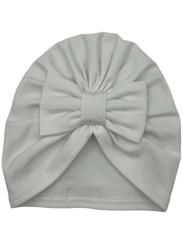 Turban kokarda babygirl biały