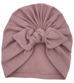 Turban supeł babygirl pustynny róż