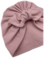 Turban supeł babygirl pustynny róż