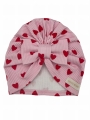 Turban kokarda PINK LOVE sweet baby