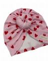 Turban donut PINK LOVE sweet baby