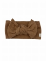 Wiosenna opaska big bow cappuccino