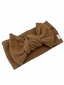 Wiosenna opaska big bow cappuccino