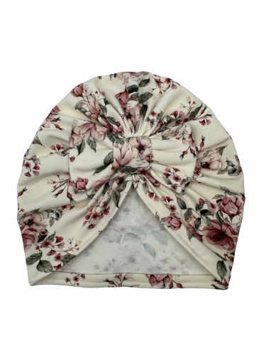 Turban kokarda newbie rosie krem babygirl