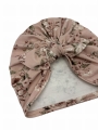 Turban supełek newbie rosie róż babygirl